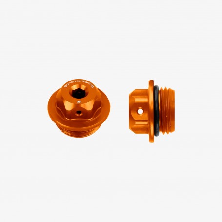 Bonamici Aluminum Oil Cap for BMW M24x2 - ORANGE