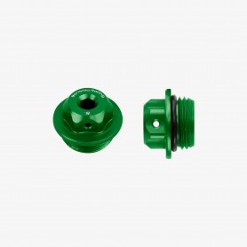 Bonamici Aluminum Oil Cap for BMW M24x2 - GREEN