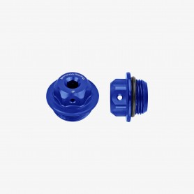 Bonamici Aluminum Oil Cap for Ducati M22x1.5 - BLUE