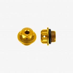 Bonamici Aluminum Oil Cap for Aprilia Tuareg M18x1.5 - GOLD