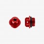 Bonamici Aluminum Oil Cap for Aprilia RS660 M20x1.5 - RED