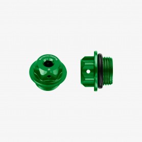 Bonamici Aluminum Oil Cap for Aprilia RS660 M20x1.5 - GREEN