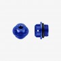 Bonamici Aluminum Oil Cap for Aprilia RS660 M20x1.5 - BLUE