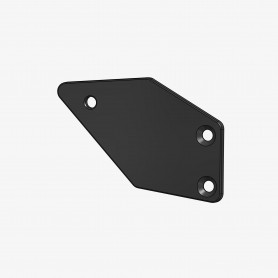 Bonamici Aluminum Heel Plate for K012 - K015 - K023 - K020 - right side