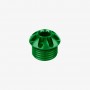 Bonamici Coloured Cap for Foot Peg - GREEN