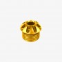 Bonamici Coloured Cap for Foot Peg - GOLD