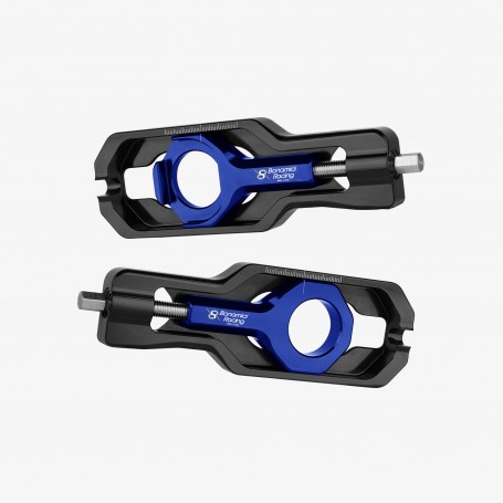 Bonamici Aluminum chain Adjuster Yamaha YZF R1/MT-10 15-19 - BLUE