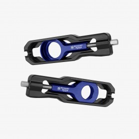 Bonamici Aluminum chain Adjuster Yamaha YZF R6 17- - BLUE