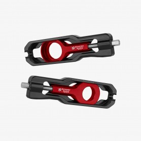 Bonamici Aluminum chain Adjuster Yamaha YZF R6 17- - RED