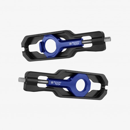 Bonamici Aluminum chain Adjuster Suzuki GSX-R 1000 17- - BLUE