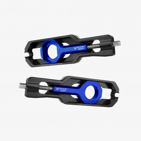 Bonamici Aluminum chain Adjuster BMW S 1000 RR 19- - BLUE