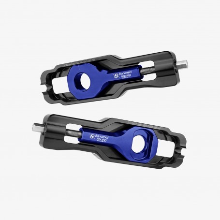 Bonamici Aluminum chain Adjuster Aprilia RS 660-Tuono 660 20- 20-  - BLUE