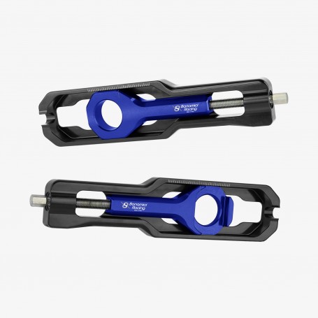 Bonamici Aluminum chain Adjuster Aprilia RSV4-RSV4 Factory-Tuono V4 21- - BLUE