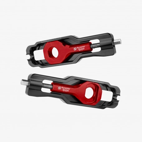 Bonamici Aluminum chain Adjuster Aprilia RS 660-Tuono 660 20- 20-  - RED