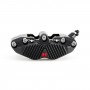 HEL Performance MK2 Brake Calipers 108mm Fork 32mm Pistons - Black Anodised Fin Back Caliper