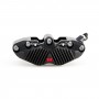 HEL Performance MK2 Brake Calipers 100mm Fork 32mm Pistons - Black Anodised Fin Back Caliper