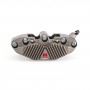 HEL Performance MK2 Brake Calipers 108mm Fork 32mm Pistons - Grey Anodised Fin Back Caliper