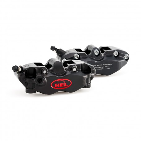 HEL Performance MK2 Brake Calipers 108mm Fork 32mm Pistons - Black Anodised