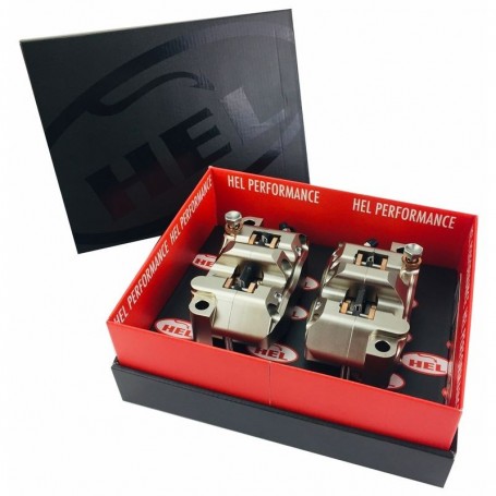 HEL Performance Brake Caliper 100mm - Grey Anodised Left Hand Side