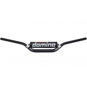 Domino Variable Diameter Ergal Hrb with Cross Bar - Handlebar Hrb 997 High Bend Black