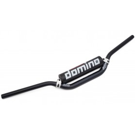 Domino Variable Diameter Ergal Hrb with Cross Bar - Handlebar Hrb 997 High Bend Black