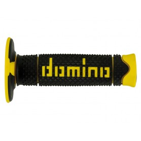 Domino A260 - Black/Yellow Off-Road Grips