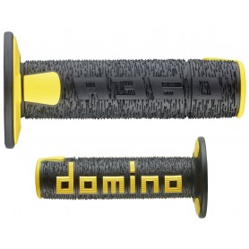 Domino A360 - Black/Yellow Off-Road Grips