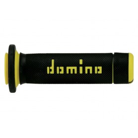 Domino A180 - Black/Yellow ATV Grips