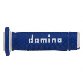 Domino A180 - Blue/White ATV Grips