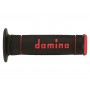 Domino A240 - Black/Red Trial Grips