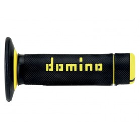 Domino A020 - Black/Yellow Off-Road Grips