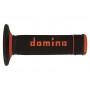 Domino A020 - Black/Orange Off-Road Grips