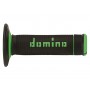 Domino A190 - Black/Green X-Treme Grips