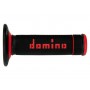 Domino A190 - Black/Red X-Treme Grips