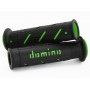 Domino A250 - Black/Green Road-Racing Grips