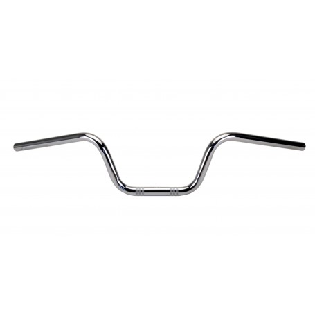 Domino Constant Diameter Chromium Plated Steel Handlebar - For Custom