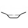 Domino Constant Diameter Painted Steel Handlebar - High Bend Black