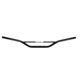 Domino Constant Diameter Painted Steel Handlebar - High Bend Black