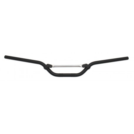 Domino Constant Diameter Aluminium Handlebar - High Bend Black