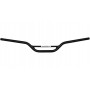 Domino Constant Diameter Painted Steel Handlebar - High Bend Black