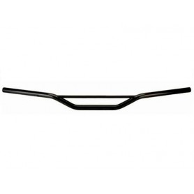 Domino Constant Diameter Painted Steel Handlebar - Low Bend Black