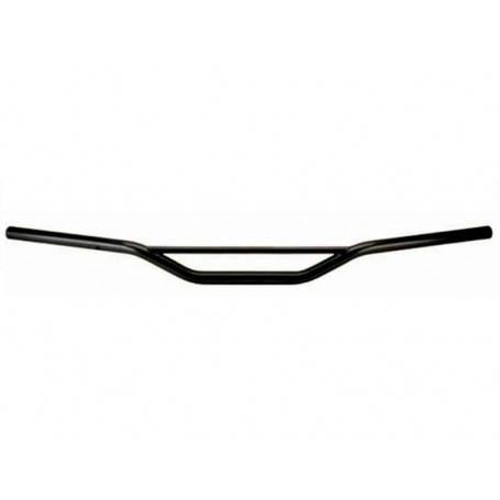 Domino Constant Diameter Painted Steel Handlebar - Low Bend Black