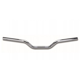 Domino Constant Diameter Chromium Plated Steel Handlebar - Low Bend