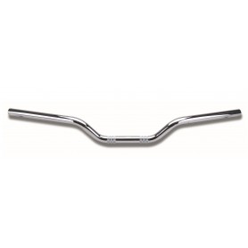 Domino Constant Diameter Chromium Plated Steel Handlebar - Medium Bend