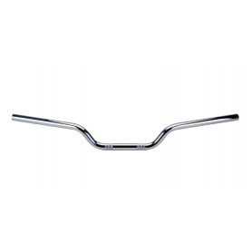 Domino Constant Diameter Chromium Plated Steel Handlebar - Medium Bend