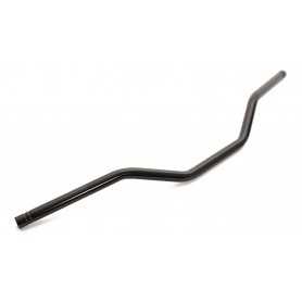 Domino Constant Diameter Painted Steel Handlebar - High Bend Black