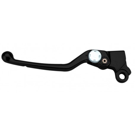 Domino Aluminium Levers - F.26 Foldable Left Black Lever