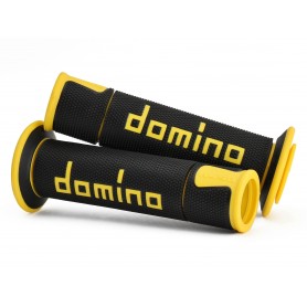 Domino A450 - Black/Yellow Racing Grips