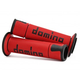 Domino A450 - Red/Black Racing Grips