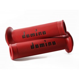 Domino A010 - Red/Black Road-Racing Grips